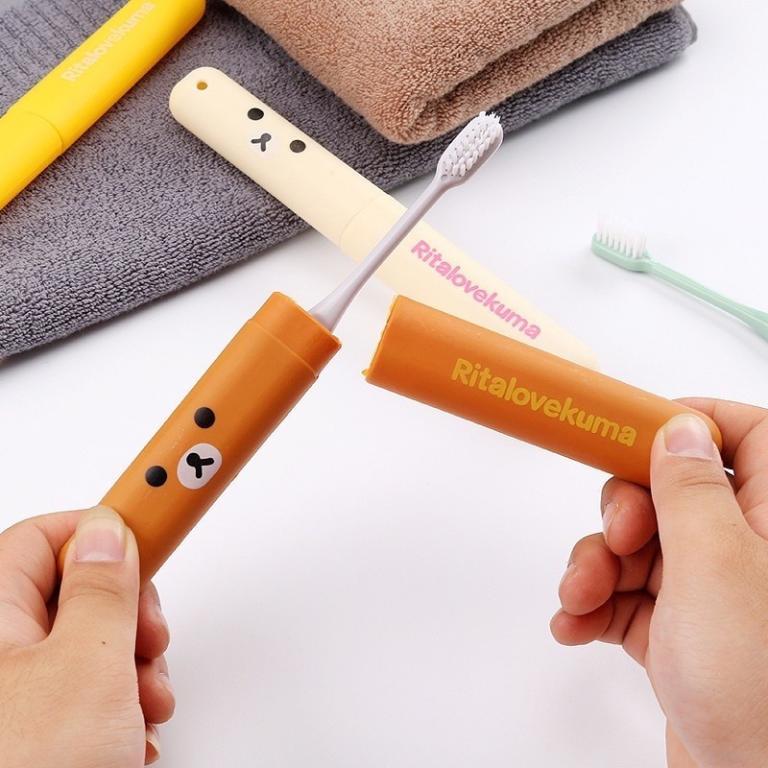 Multi-Function Toothbrush Storage Case with Cover Portable … in Sembawang - Image 1