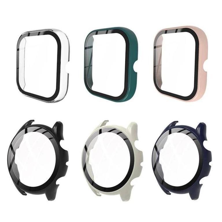 PC Watch Case+Tempered Glass Smart Watch Scratch-resistant … in North-Eastern Islands - Image 1