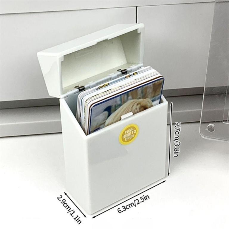 FUTURZO Photocards Storage Box, Portable Transparent Photo … in North-Eastern Islands - Image 1