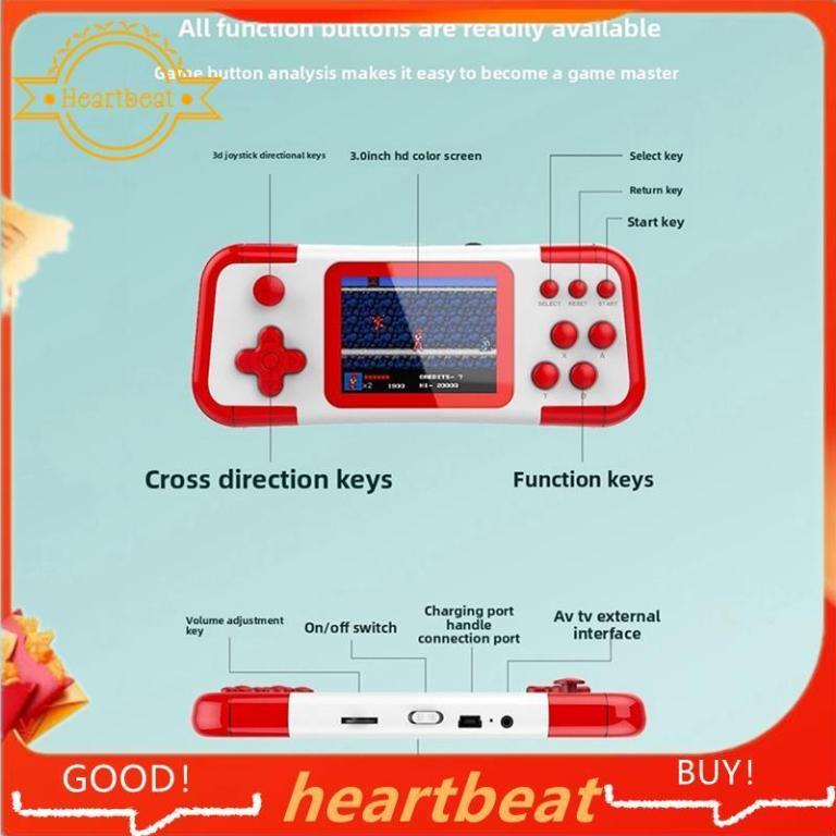 [Hot-Sale] Dual-Player Compatible A12 Retro Game Console … in Novena - Image 1