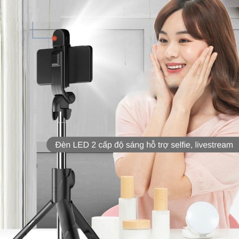 Tripod Selfie Stick with Led Light, Remote Control Suitable … in Novena - Image 1