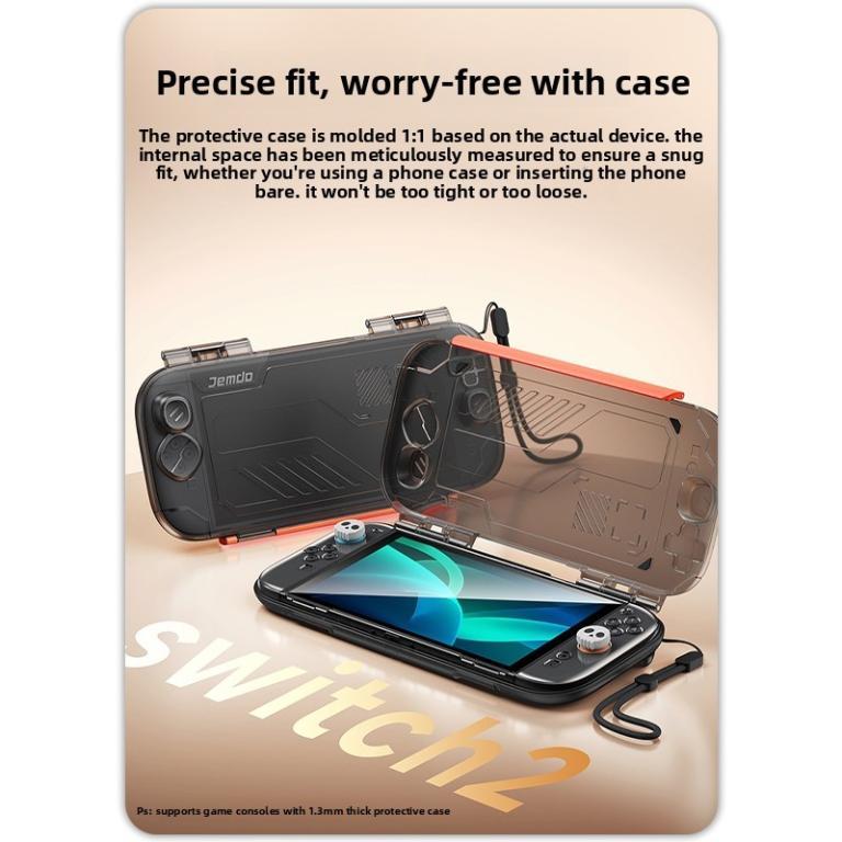 Switch 2 Protective Case, Matte PC Hard Shell with Joystick … in Pasir Ris - Image 1