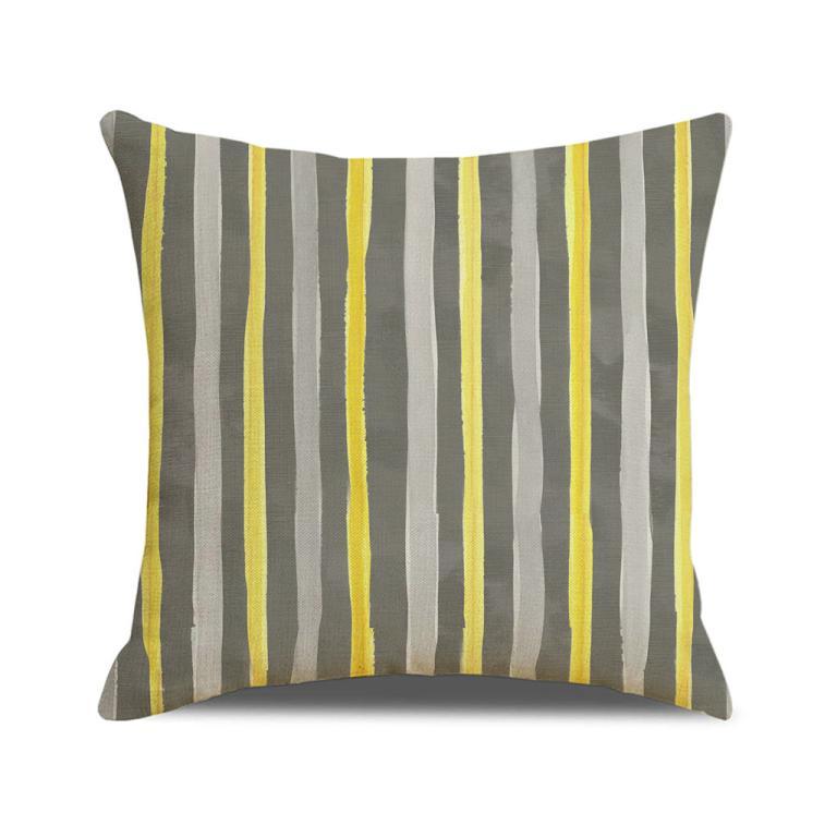 All-Match Flower Print Pillowcase Gray Set Combination Car … in Mandai - Image 1