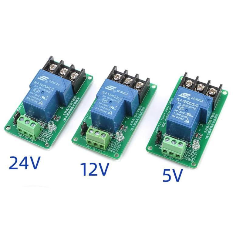 HiLetgo 2pcs 12V 30A One Channel Relay Module Optocoupler … in Woodlands - Image 1