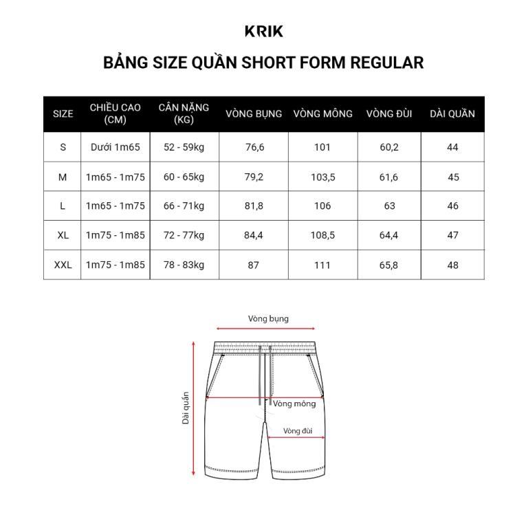 KRIK Regular Form Men's Shorts Soft Material Drawstring … in Pasir Ris - Image 1
