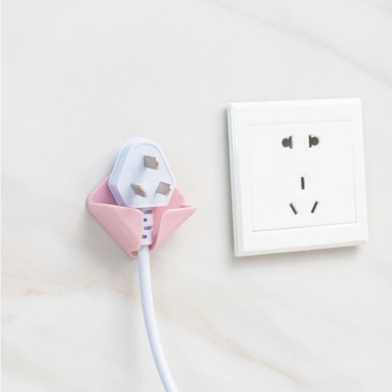 Multipurpose Power Plug Hook With Self-Adhesive Strong … in Mandai - Image 1