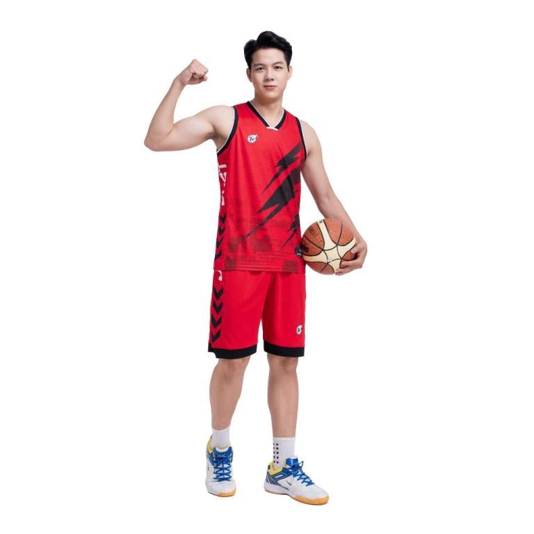 Stormbreak Adult Basketball Set - Breathable Sesame Fabric in Mandai - Image 1