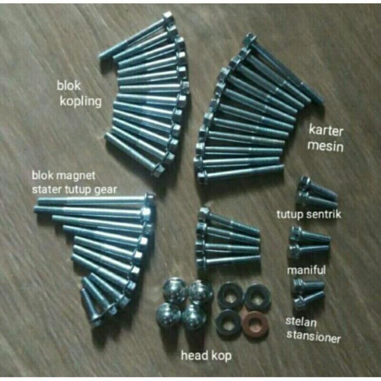 MESIN Tiger engine bolt set in Singapore - Image 1