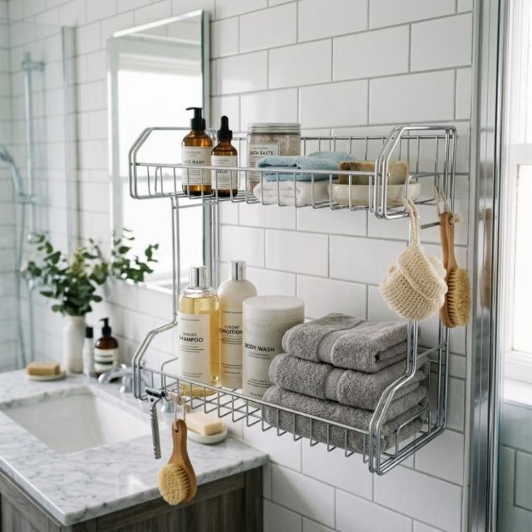 Stainless Steel 2-Tier Shelf Rack | Kitchen, Bathroom & … in Sembawang - Image 1