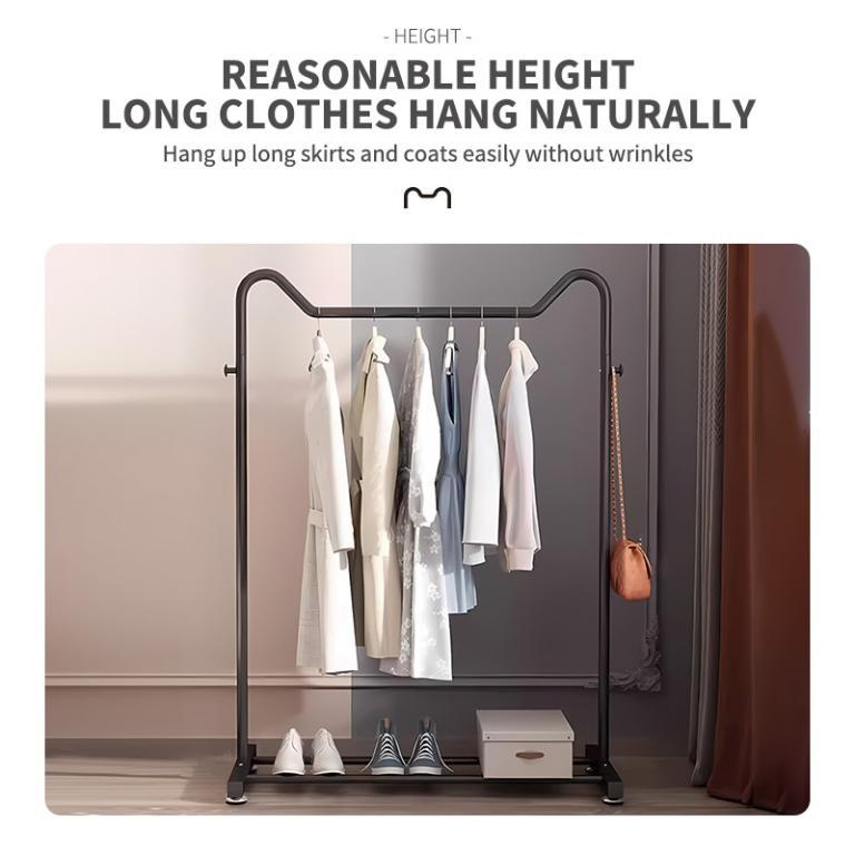 Laundry Drying Rack Hanger Floor Stand for Clothes Coat … in Woodlands - Image 1