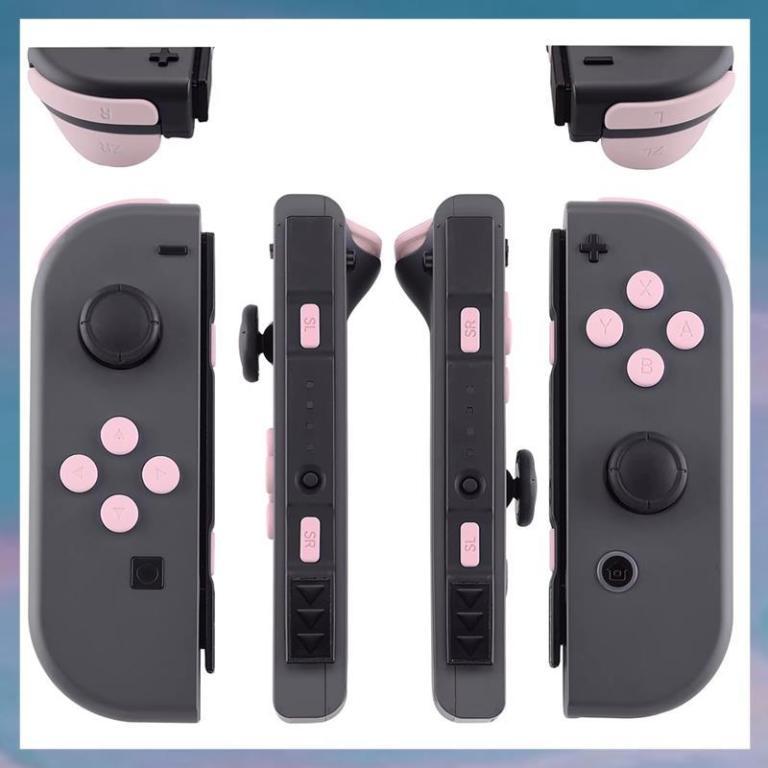 [hotkeystore.] Pink Replacement Buttons Switch Model Full … in Sembawang - Image 1