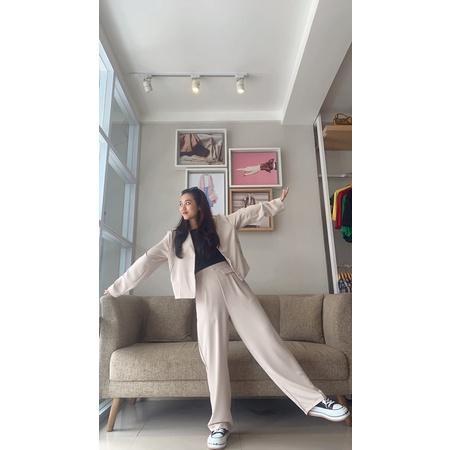 [freddora] Gewa Blazer Set in Bishan - Image 1
