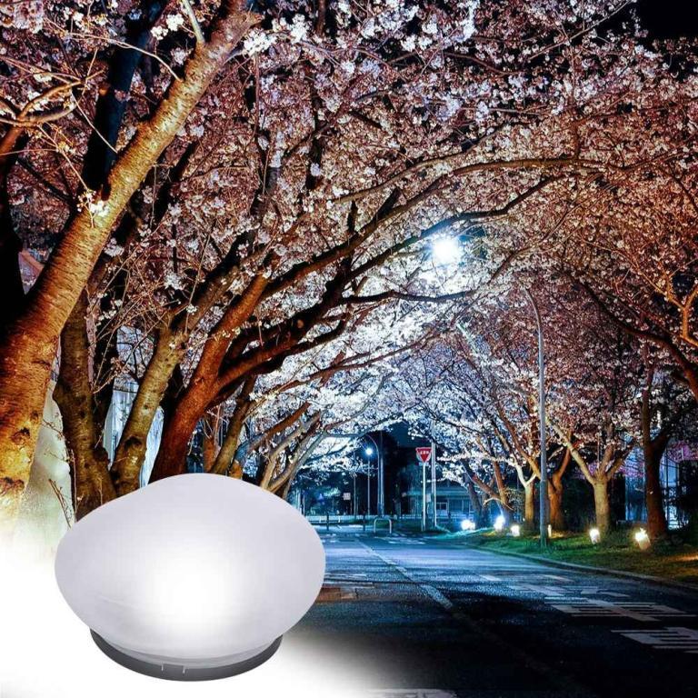 TOBIE LED Solar Light, Auto on/Off Waterproof Solar Stone … in Geylang - Image 1