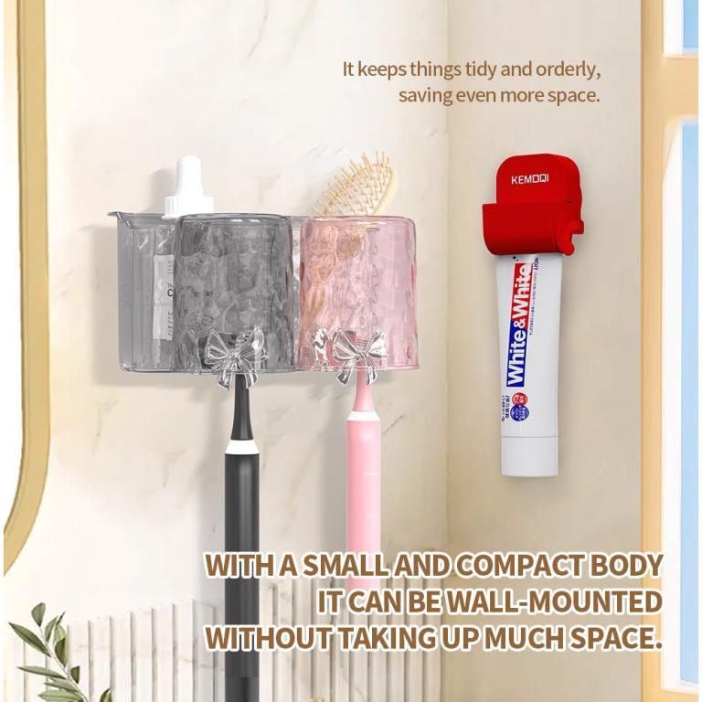 Automatic Wall Mounted Toothpaste Squeezer Storage Suitable … in Geylang - Image 1