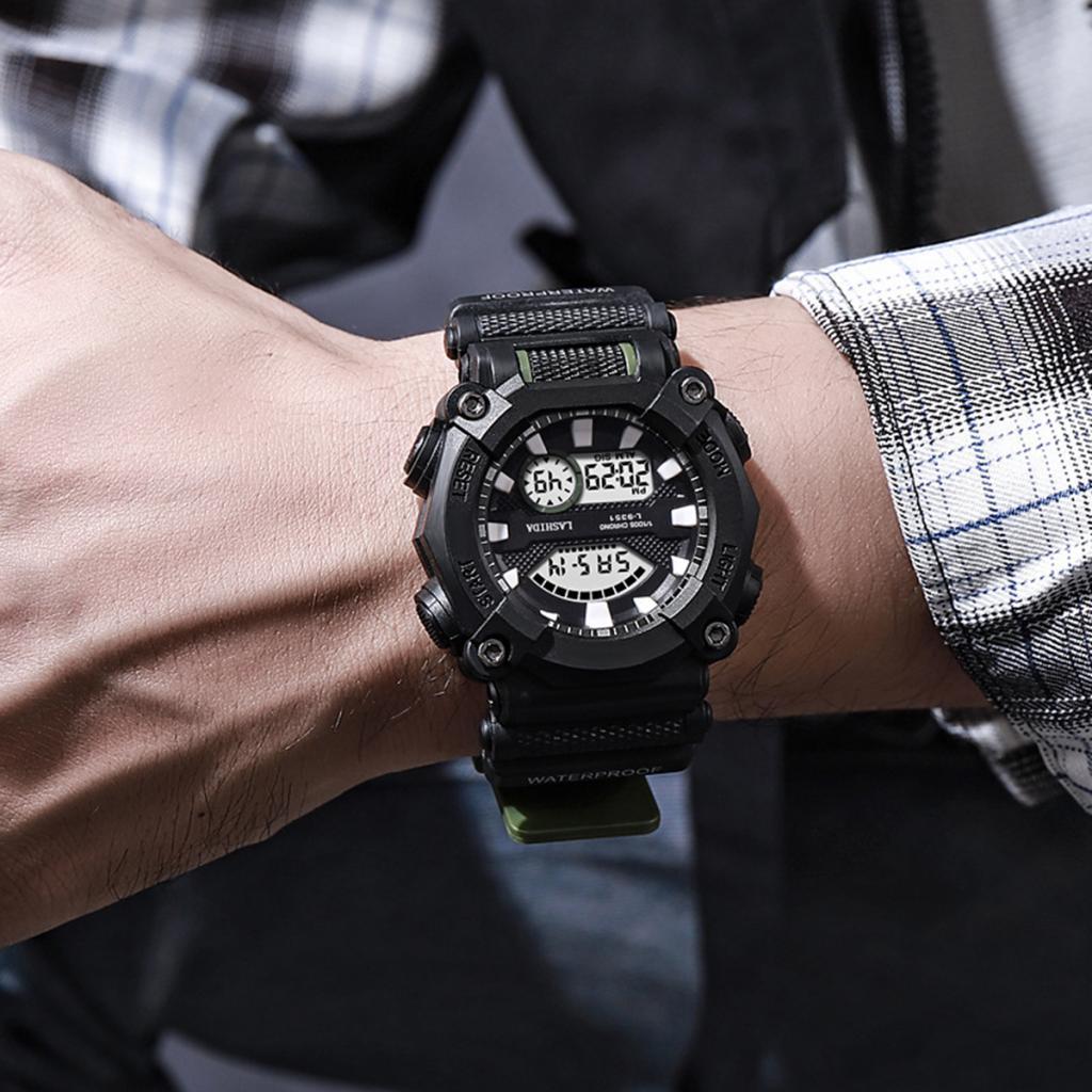 LED Luminous Digital Sports Watch for Men: Multifunction … in Woodlands - Image 1