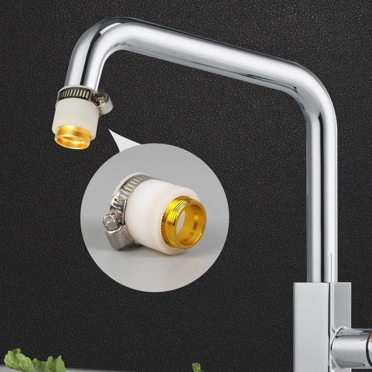Faucet Universal Joint, 4 Points Water Inlet Pipe, … in Sembawang - Image 1