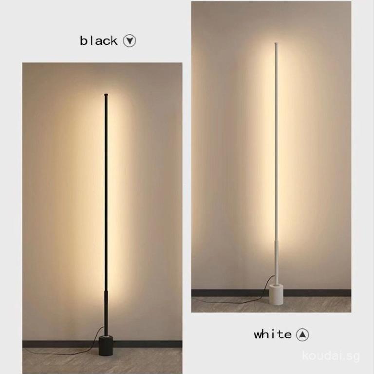 Nordic Floor Lamp WIth Remote Control Led Standing Light … in Geylang - Image 1
