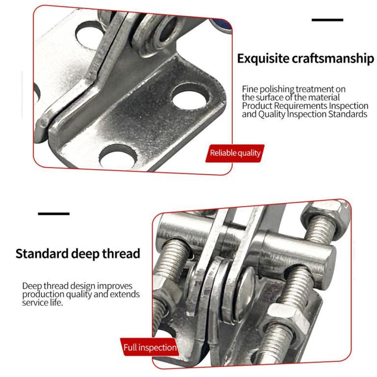 Buckle Lock Iron galvanized Adjustable Lock Buckle Box … in Pasir Ris - Image 1