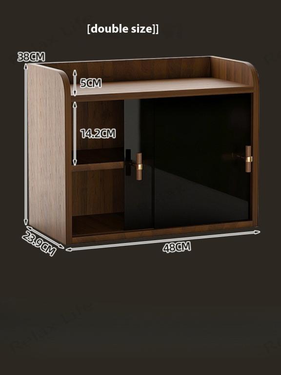 Box Classification Solid Wood Cup Storage Cabinet Multi … in Pasir Ris - Image 1