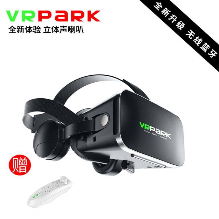 新款VR眼镜手机3D游戏4K一体蓝牙耳机虚拟全景智能VR眼镜外贸 in Singapore - Image 1