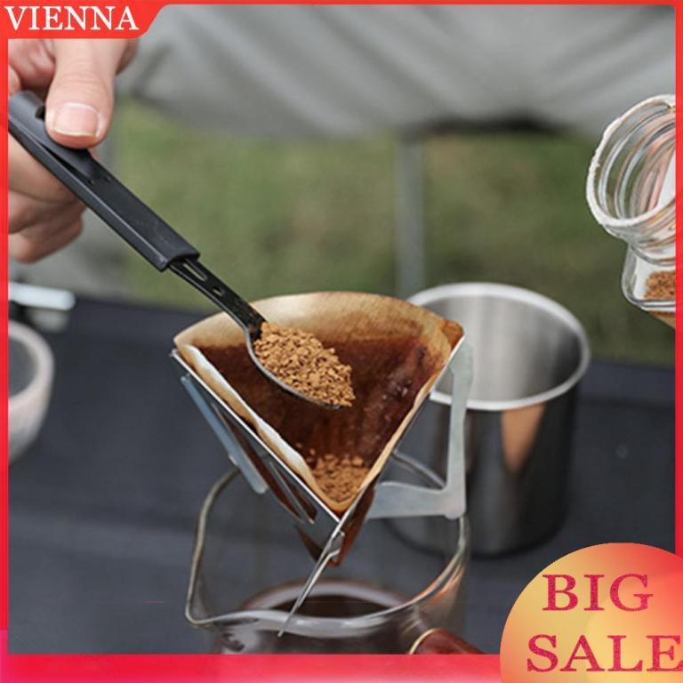 Portable Coffee Drip Rack Stainless Steel Folding Pour Over … in North-Eastern Islands - Image 1