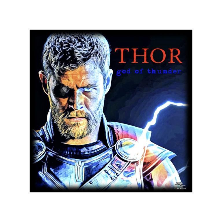 THOR - POP ART POSTER FRAME in Batu Feringgi - Image 1