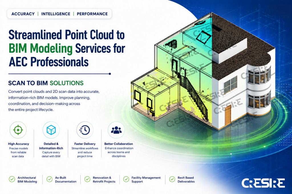 Streamlined Point Cloud to BIM Modeling Services in Jaipur - Image 1