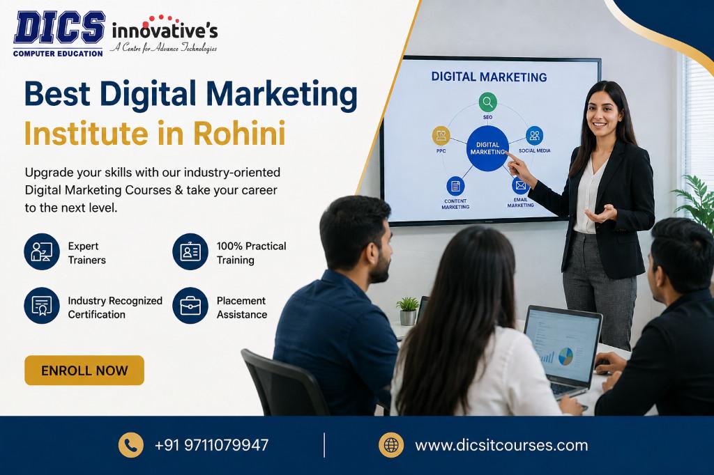 Best Digital Marketing Institute in Rohini – DICS Innovatives in India - Image 1