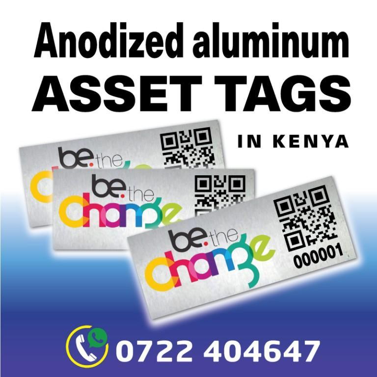 Permanent Barcode & QR code Asset Labels in kenya in Kenya - Image 1