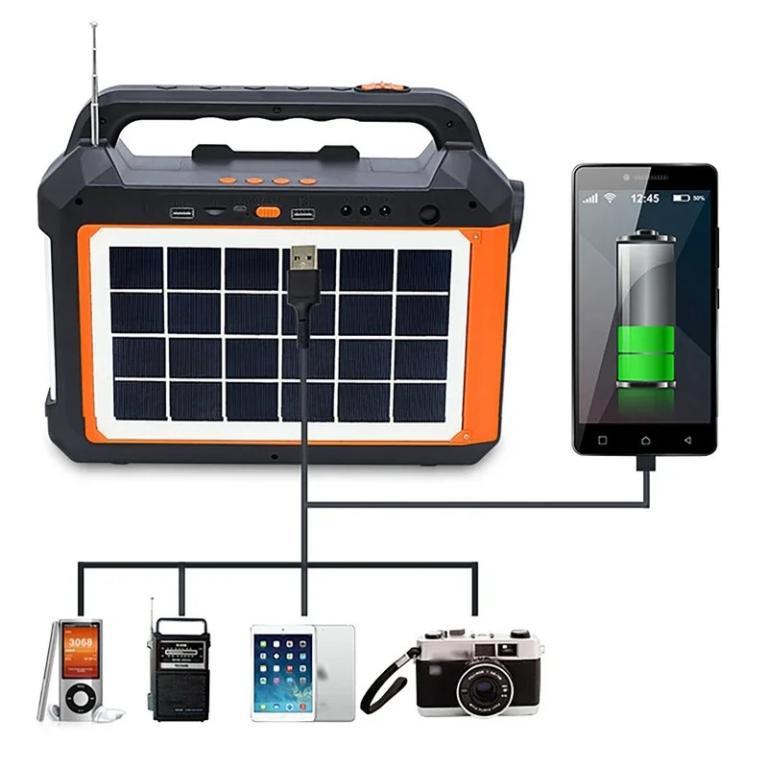 Solar Panel Power Storage Generator System USB Charger With … in Ipoh - Image 1