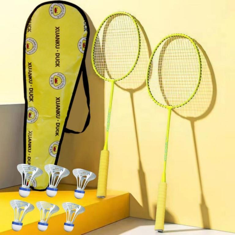 Ultra-Light Sponge Alloy Offensive Set Badminton Racket … in Kajang - Image 1