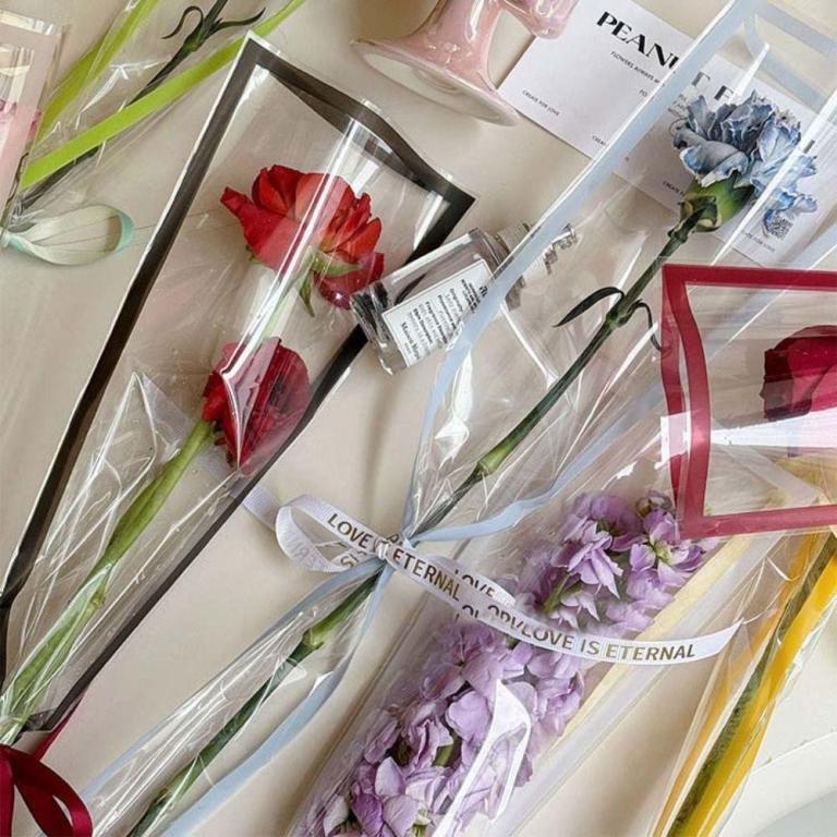 WARMGLOW Flower Packaging Bag, Multifunctional Transparent … in Subang Jaya - Image 1