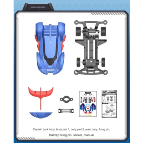 [TOBOT V] TOBOT V Super Racing Captain Jack , Racing Car, … in Batu Feringgi - Image 1