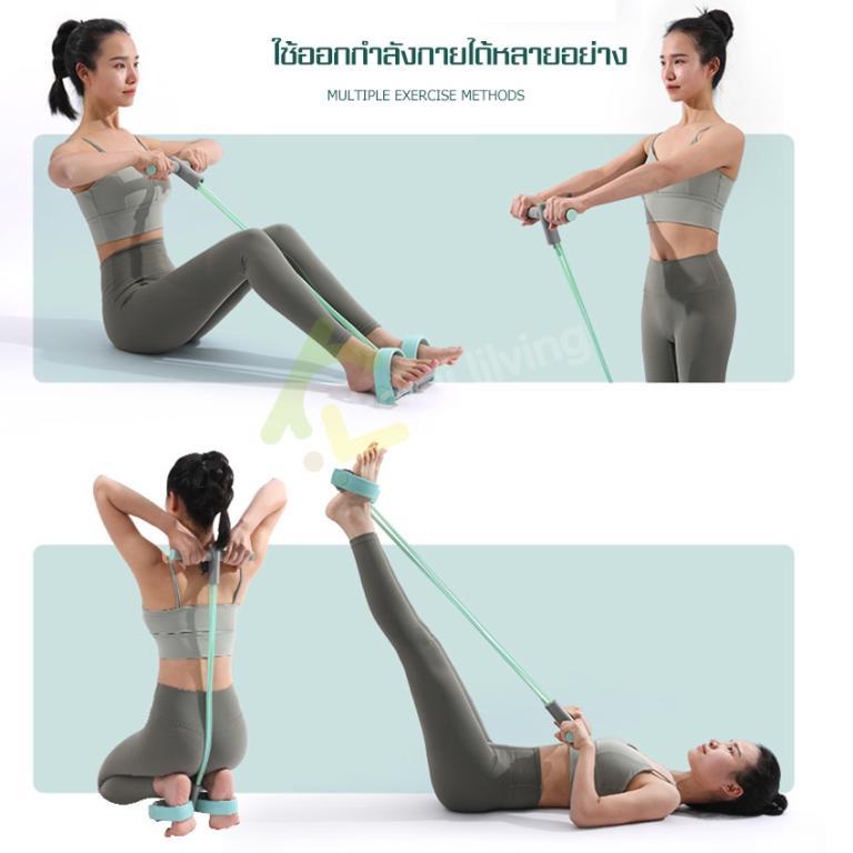 Exercise Rubber Bands Sit-Up Pull Rope Muscle Band Non-Slip … in Subang Jaya - Image 1