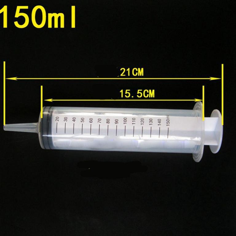 SHOPXBYNS 100mL / 150mL / 200mL Reusable Plastic Syringes … in George Town - Image 1