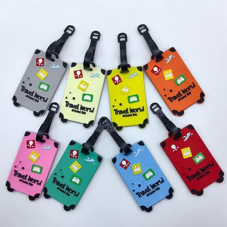 Cartoon Identifiers Tag Label with Strap Baggage Suitcase … in Kota Kinabalu - Image 1