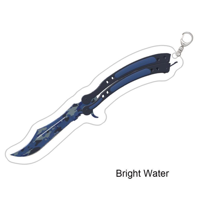 Keychain, Standee Model CS GO items Butterfly metal Study … in Ipoh - Image 1
