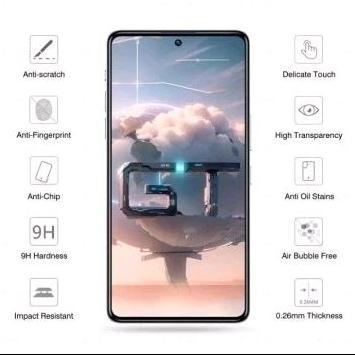 Tempered Glass Infinix GT 10 Pro Full Cover Screen Protector in Balakong - Image 1