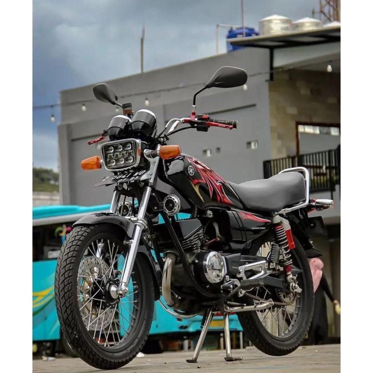 MERAH Motorcycle Striping Stickers, yamaha RX king … in Shah Alam - Image 1