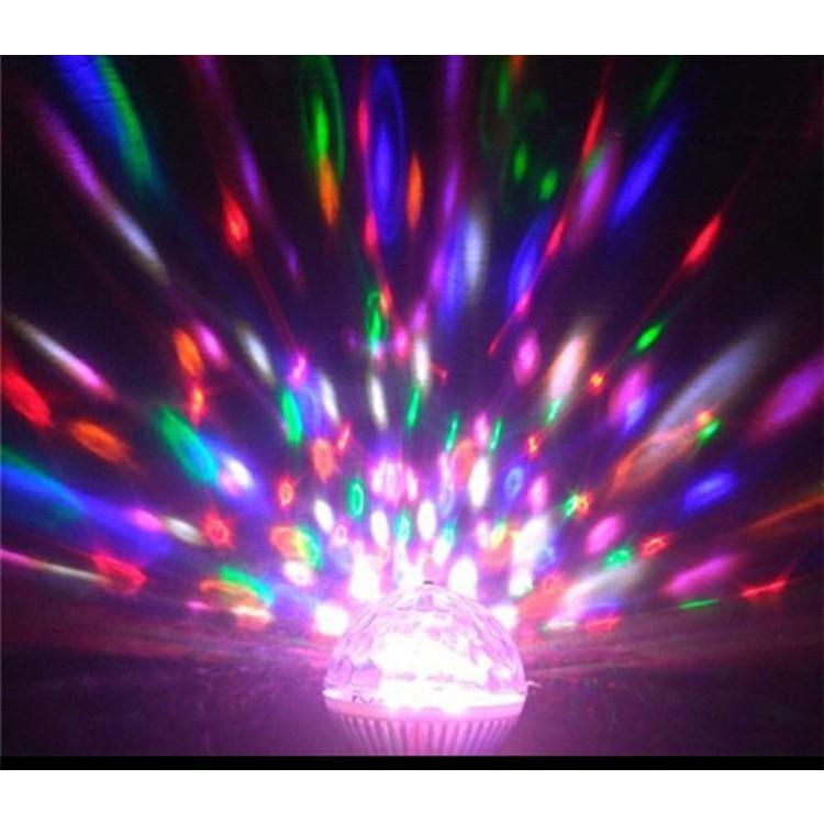 Colorful Automatic Rotating LED Diamond Disco Bulb E27 … in Malaysia - Image 1
