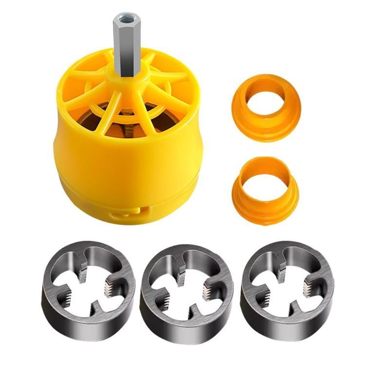 [Super] PVC Pipe Threader Kit with 1/2In 3/4 In 1 Inch Dies … in Kuala Lumpur - Image 1
