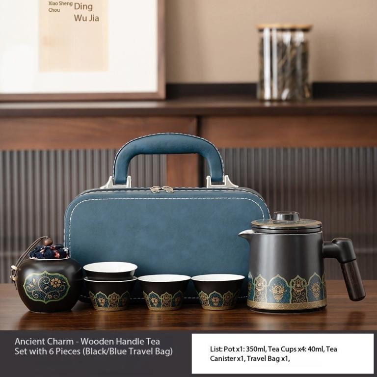 Portable Teapot Set + Travel Bag & Tea Container – … in Kota Kinabalu - Image 1