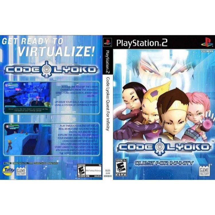 PS2 CD DVD Code Lyoko Quest For Infinity in Ipoh - Image 1