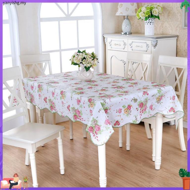 CF&106*152cm Waterproof Oil Proof PVC Table Cloth in Petaling Jaya - Image 1