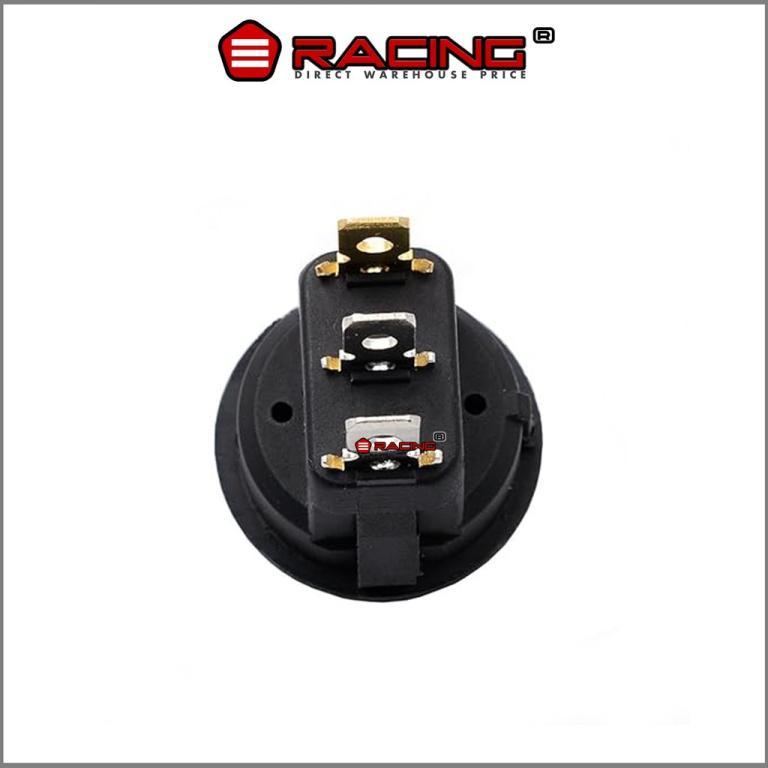 LED Dot Dash Light 3-Pin Auto Round Rocker ON/OFF SPST … in Pasir Gudang - Image 1