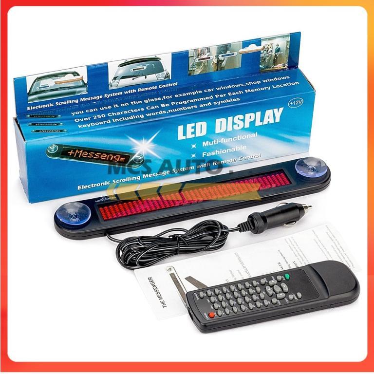 12V LED Car Message Sign Board Scrolling Red Message, … in Klebang Besar - Image 1