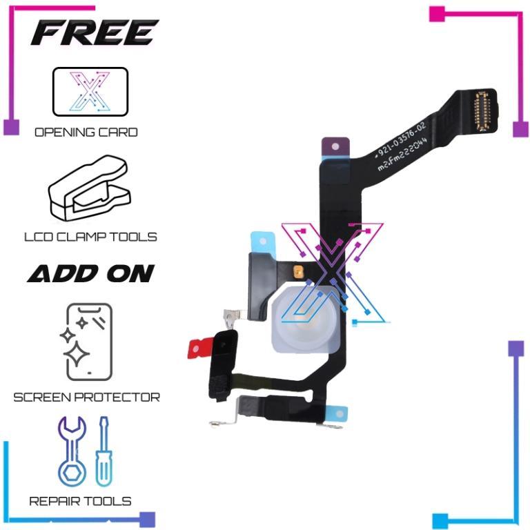 For 14 Pro / 14 Pro Max Microphone With Flash Light Ribbon in Johor Bahru - Image 1