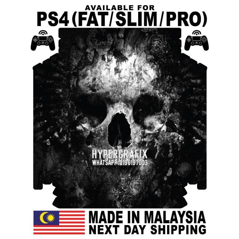 PS4 PLAYSTATION STICKER SKIN DECAL PS4 FAT PS4 SLIM PS4 PRO … in Johor Bahru - Image 1