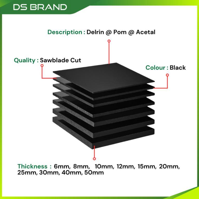 Delrin / POM / Polyoxymethylene / Acetal / Custom … in Kajang - Image 1