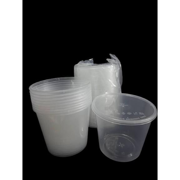 Round Disposable Plastic Food Container ( 50pcs± ) 30 oz - … in Petaling Jaya - Image 1